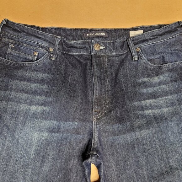 Men's MAVI "Matt" Relaxed Straight Leg Jeans SZ 40x30 - Picture 2 of 13